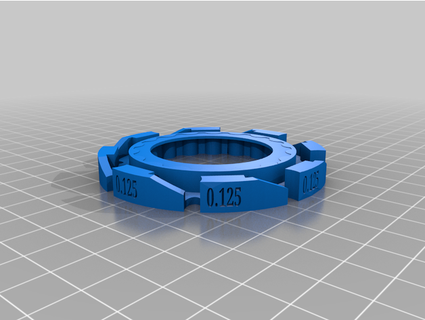 roue expansion génie fra longo8 3d print model - Mito3D