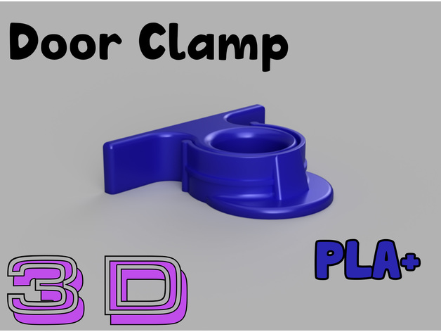 door clamp giube1996 3D print model - Mito3D