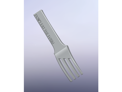 eat fork ejlertsson  3d print model - Mito3D