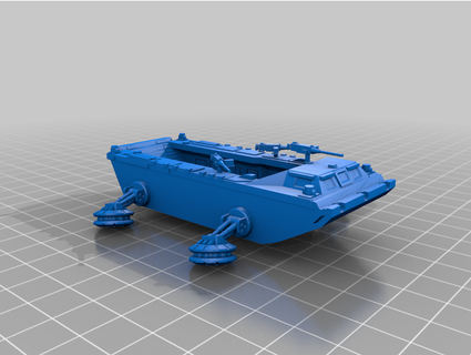 vargr landing craft metalbeard 3d print model - Mito3D