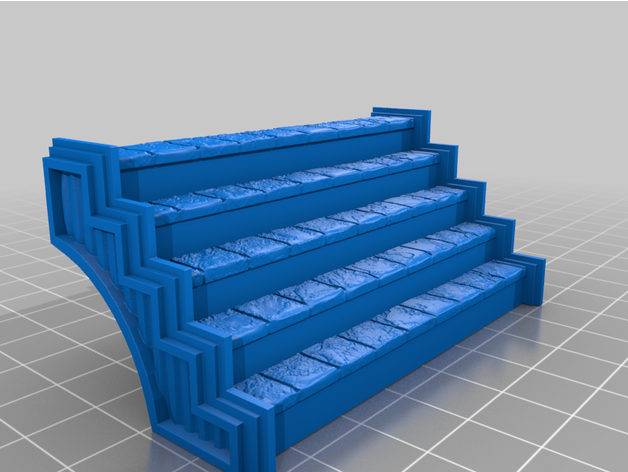 sombrío catacumba escalera proyecto radio 3D print model - Mito3D