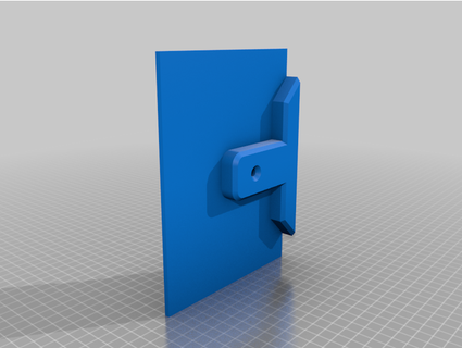 bolt hole template dojo desk meinkea 3d print model - Mito3D