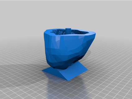 molde1 Lua 3d print model - Mito3D