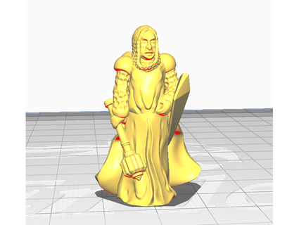 generic cleric - supportless dutch mogul remix carlheyl 3d print model - Mito3D