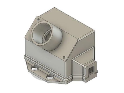 hc-sr501 pir motion sensor housing w moisture seals malamaker 3d print model - Mito3D