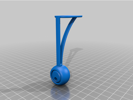 filament feeder curved bocian82 3d print model - Mito3D