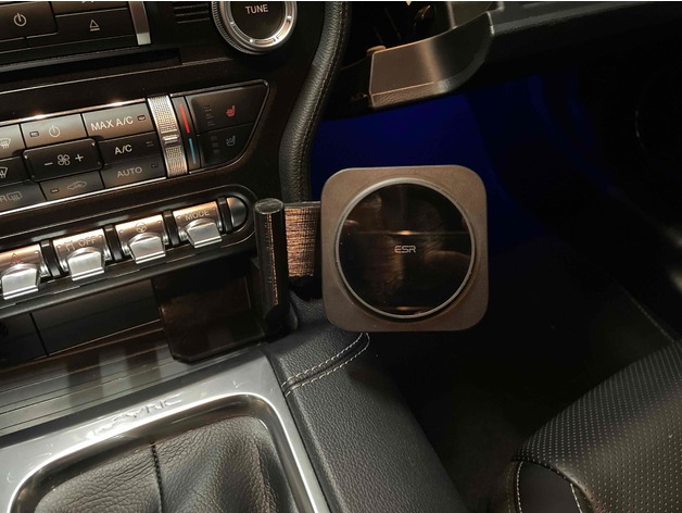 Ford Mustang gen 6 esr magsafe Halter Unterstützung iPhone normal max Kolonien 3D print model - Mito3D