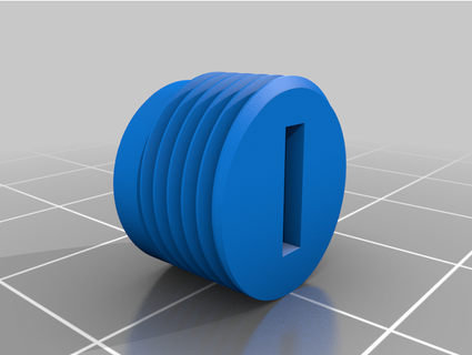 ryobi amoladora circular Sierra cepillo retener tornillo tuerca rueda 3d print model - Mito3D