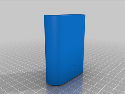 battery case 2 x 21700 ingohp 3d print model - Mito3D