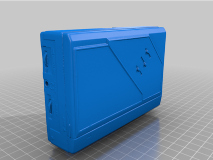Daewoo yo 208 portable cassette joueur ciel bleu pcn3dprinting 3d print model - Mito3D