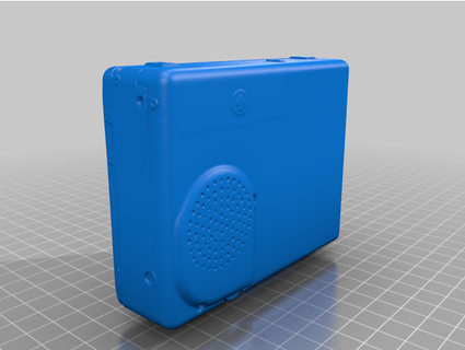 daewoo yoyó ahs 209 portátil casete jugador pcn3dprinting 3d print model - Mito3D