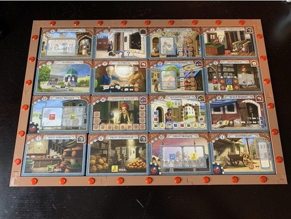 istanbul board game tile frame quaddaddy 3d print model - Mito3D