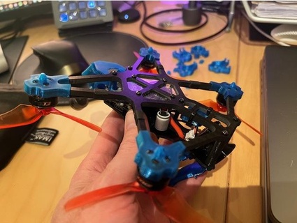 motor arm protection emax babyhawk ii hyperion917 3d print model - Mito3D