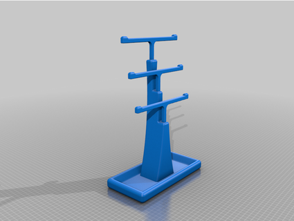 basit mücevher ayakta durmak Kutu kolay süslemek nder mit depolama bölümü atlamacı 3d print model - Mito3D