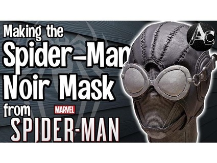 spider man ps4 máscara cosplay anatomico 3d print model - Mito3D