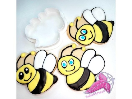 abeille biscuit coupeur sophiathehobbit 3d print model - Mito3D