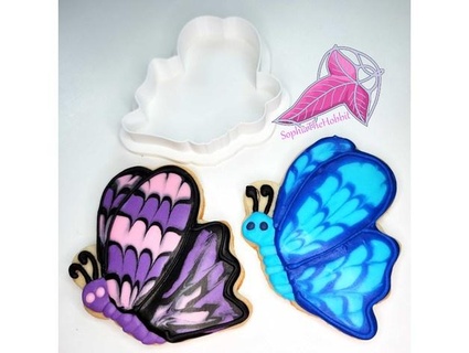 butterfly cookie cutter sophiathehobbit 3d print model - Mito3D