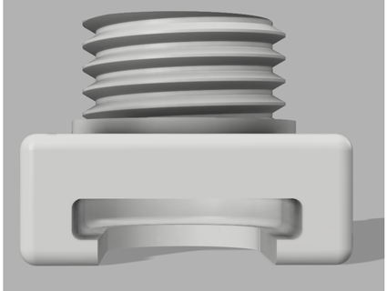 facile impression créalité boulon remplisseur bobine titulaire soutien jg2803 3d print model - Mito3D
