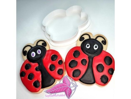 ladybug beetle cookie cutter sophiathehobbit 3d print model - Mito3D