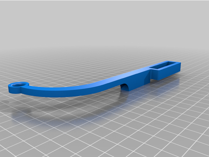 ender 3 v2 filamento guía rail throbinson75 3d print model - Mito3D