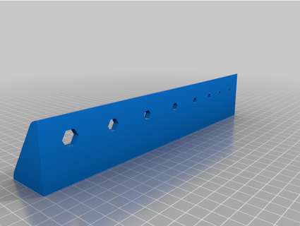 lidi parkside t-handle hex set holder rack energyboost 3d print model - Mito3D
