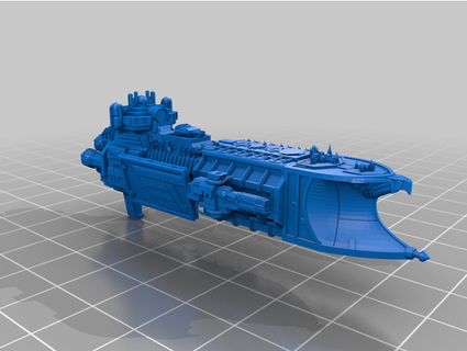 pirate hunter railgun eirynhawk 3d print model - Mito3D