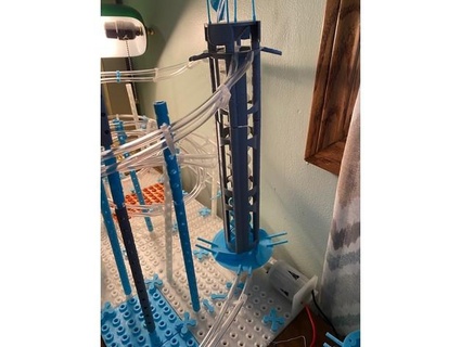 marble lift system funtime marble roller system v11 pmitche3  3d print model - Mito3D