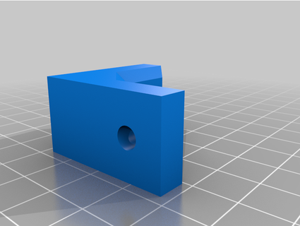 ender 5 plus inside corner bracket eb3d printing 3d print model - Mito3D