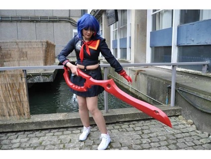 kill la scissor blade cosplay prop josiahsal 3d print model - Mito3D
