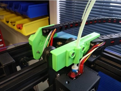 creality ender 6 drag chain mounting system prometheusprototyping 3d print model - Mito3D