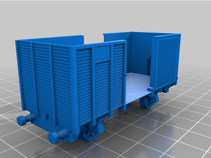 railcars match fow trains tolawdjk 3d print model - Mito3D