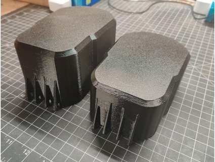 ártico enseada Ryobi 1 nebulização ventilador bateria cobrir bainha substituição rt3dworkshop 3d print model - Mito3D