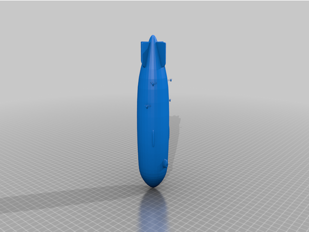 lz 129 hindenburg panatomisch 3D print model - Mito3D