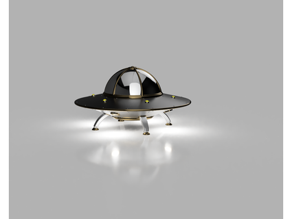 UFO fliegend Scheibe tetzuya84 3d print model - Mito3D