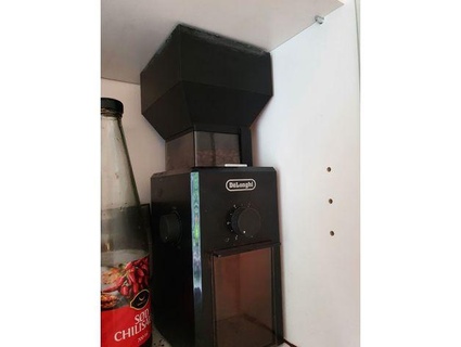 delonghi coffee grinder extender kjems1 3d print model - Mito3D