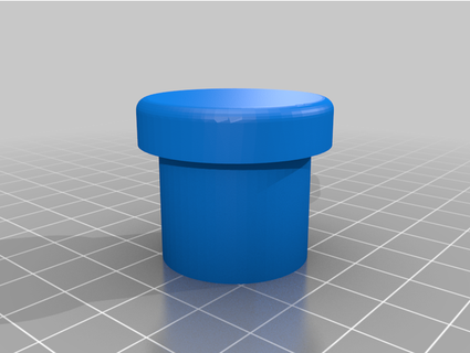 27 mm tüp şapka zaman 3d print model - Mito3D