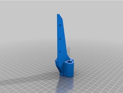 mpcnc sürükle bıçağı adaptör Abaugung hanner72 3d print model - Mito3D