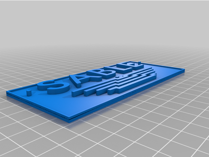 logo oyun samur vom betonschwalbe 3d print model - Mito3D