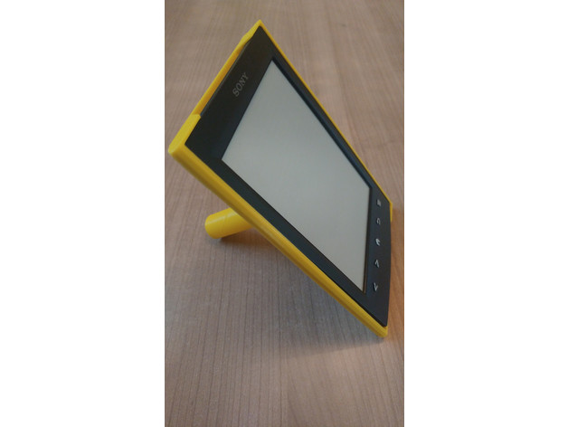 sony ebook reader prs-t2 stand conbart 3D print model - Mito3D