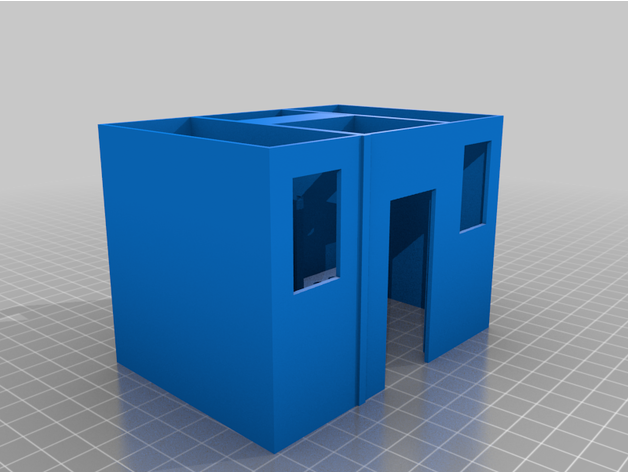 modular shelter design mrsmalley54 3D print model - Mito3D