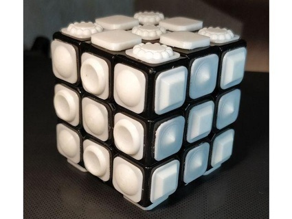 rubik cube texturé aveugle carrelage veetittititi 3d print model - Mito3D