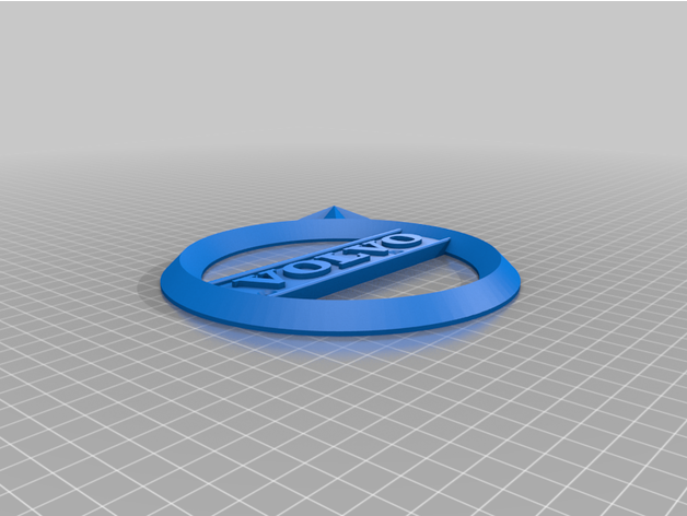 volvo Sau Abzeichen georgebrooksuk 3D print model - Mito3D
