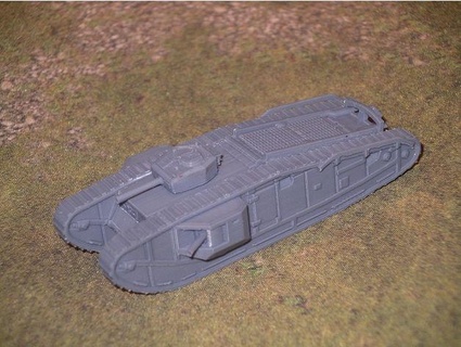 lanetlenmiş Indiana Jones tank wulfcorbett 3d print model - Mito3D