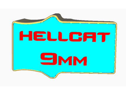 Springfield Hellcat cargador velocidad 9mm borde oliva 3d print model - Mito3D