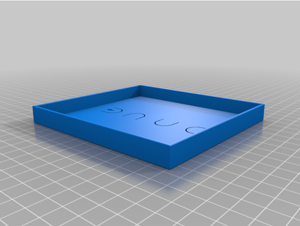 yeniden düzenleme oyuncu kapak kubbe eklemek kumdan tepe imperium logo mikroplar 3d print model - Mito3D