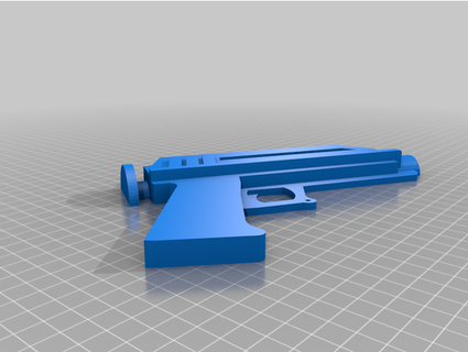 dc 17 blaster full size bifurcado bobgreenwade 3d print model - Mito3D