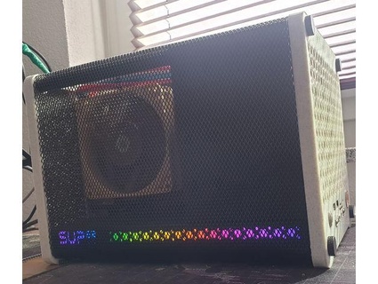 súper mini itx pc caso funda atanasovgoran 3d print model - Mito3D