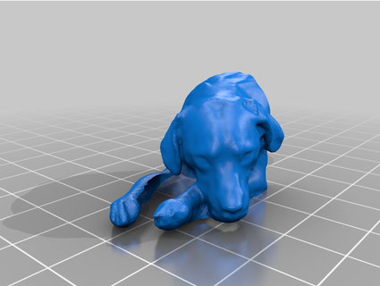 3d scanned dog model help shaquilleoatmeal127 3d print model - Mito3D
