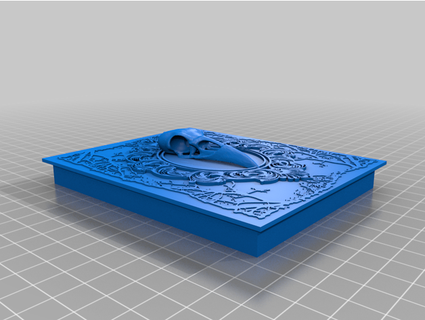 gothic jewlery box rottenorchard 3d print model - Mito3D