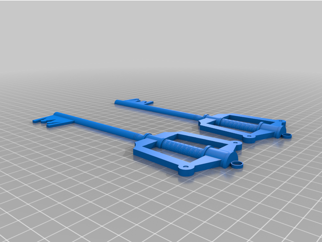 keyblade worthend 3D print model - Mito3D